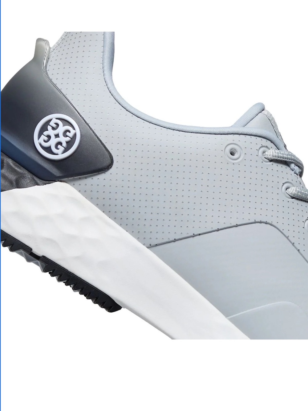 New G/FORE MG4+ Gradient Accent Golf Shoes - Nimbus/Onyx (Size 9.5) - Picture 5 of 8